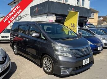 TOYOTA VELLFIRE 2.4 Automatic MPV Petrol 7 Seater Grey 5dr