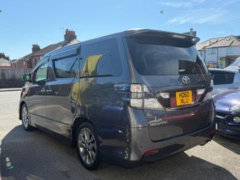 TOYOTA VELLFIRE 2.4 Automatic MPV Petrol 7 Seater Grey 5dr