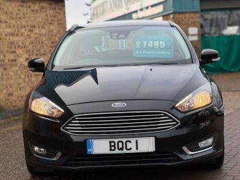 Ford Focus 1.5 TDCi Titanium Hatchback 5Door Shadow Black Diesel Manual Eur