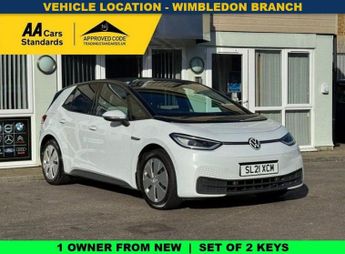 VOLKSWAGEN ID.3 Pro Performance 58kWh Tech Hatchback 5dr Electric Auto (204 ps)