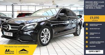 Mercedes C Class 2.1 C220d Sport (Premium Plus) Saloon 4dr Diesel G-Tronic+ Euro 