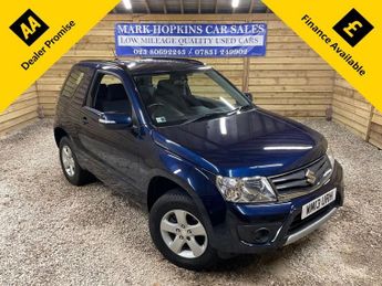 Suzuki Grand Vitara 1.6 VVT SZ3 SUV 3dr Petrol Manual 4WD Euro 5 (106 ps)