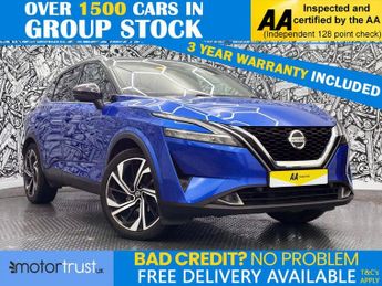 NISSAN QASHQAI 1.3 DIG-T MHEV Tekna+ SUV 5dr Petrol Hybrid XTRON Euro 6 (s/s) (