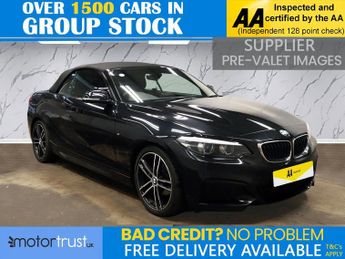 BMW 218 2.0 218i M Sport Convertible 2dr Petrol Auto Euro 6 (s/s) (136 p