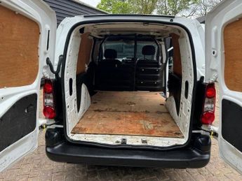 PEUGEOT PARTNER 1.6 BlueHDi 756 S Panel Van 6dr Diesel Manual L2 (112 g/km, 97.6