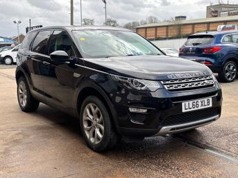 Land Rover Discovery Sport 2.0 TD4 HSE SUV 5 Door Diesel Automatic Black 4WD Euro 6 