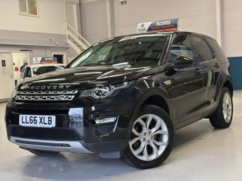 LAND ROVER DISCOVERY SPORT 2.0 TD4 HSE SUV 5 Door Diesel Automatic Black 4WD Euro 6 