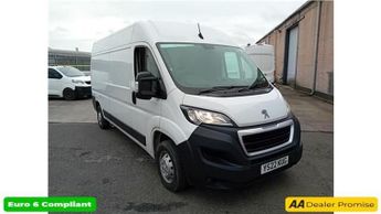 Peugeot Boxer White 2.2 BlueHDi Euro 6 panel van, 69,700 miles, ULEZ compliant