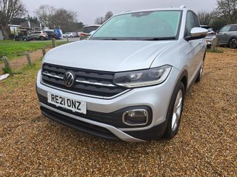 VOLKSWAGEN T-CROSS 1.0 TSI SEL SUV 5dr Petrol DSG Euro 6 (s/s) (110 ps)