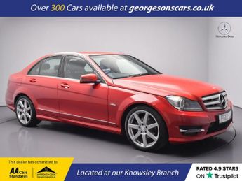 Mercedes C Class 1.8 C180 BlueEfficiency Sport Saloon 4dr Petrol G-Tronic+ Euro 5