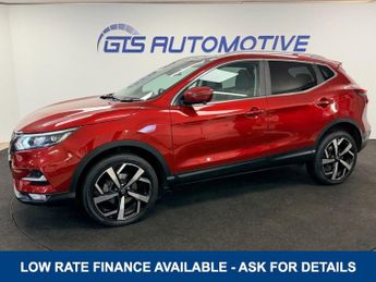 Nissan Qashqai 1.3 DIG-T N-MOTION 140 BHP + SAT NAV + GLASS SUNROOF + LEATHER