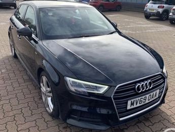 Audi A3 1.6 TDI 30 S line Sportback 5dr Diesel Manual Euro 6 (s/s) (116 