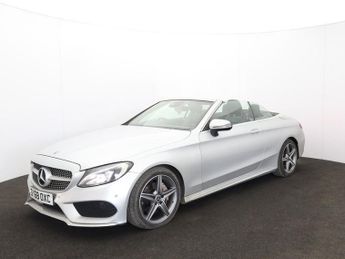 MERCEDES-BENZ C-CLASS 2.1 C220d AMG Line Cabriolet 2dr Diesel G-Tronic+ Euro 6 (s/s) (