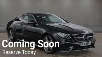Mercedes E Class 2.0 E220d AMG Line Coupe 2dr Diesel G-Tronic+ Euro 6 (s/s) (194 