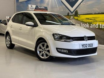 Volkswagen Polo 1.4 Match Hatchback 5 Door Petrol Manual White 1 Owner from New