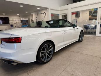 AUDI A5 CABRIOLET 2.0 TFSI 35 S line Convertible 2dr Petrol S Tronic Euro 6 (s/s) 