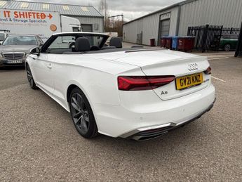 AUDI A5 CABRIOLET 2.0 TFSI 35 S line Convertible 2dr Petrol S Tronic Euro 6 (s/s) 