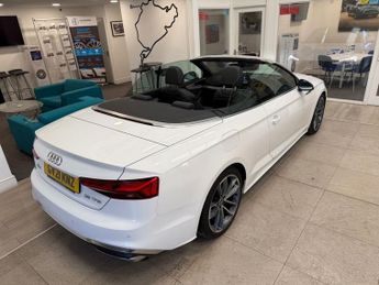 AUDI A5 CABRIOLET 2.0 TFSI 35 S line Convertible 2dr Petrol S Tronic Euro 6 (s/s) 