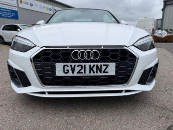 AUDI A5 CABRIOLET 2.0 TFSI 35 S line Convertible 2dr Petrol S Tronic Euro 6 (s/s) 