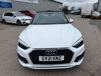 AUDI A5 CABRIOLET 2.0 TFSI 35 S line Convertible 2dr Petrol S Tronic Euro 6 (s/s) 