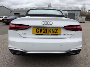 AUDI A5 CABRIOLET 2.0 TFSI 35 S line Convertible 2dr Petrol S Tronic Euro 6 (s/s) 