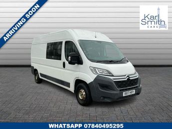 Citroen Relay 2.0 BLUEHDI 35 ENTERPRISE CREWCAB VAN 5DR DIESEL MANUAL L3 H2 EU