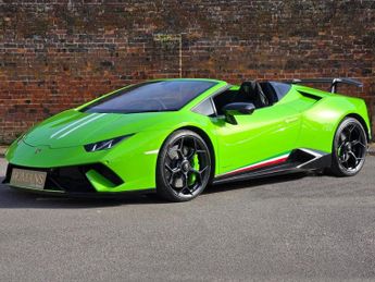 Lamborghini Huracan 5.2 V10 LP 640-4 Performante Spyder 2dr Petrol LDF 4WD Euro 6 (s
