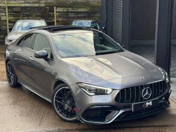 MERCEDES-BENZ CLA 2.0 CLA45 AMG S Plus Coupe 4dr Petrol 8G-DCT 4MATIC+ Euro 6 (s/s