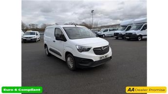 Vauxhall Combo White 1.5 Turbo D Euro 6 panel van, 31,000 miles, ULEZ compliant