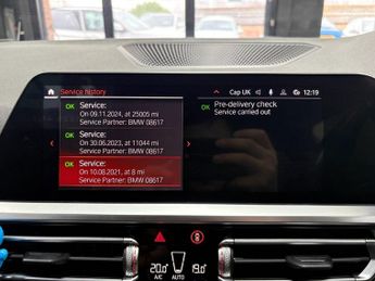 BMW 3 SERIES 2.0 320i M Sport Saloon 4dr Petrol Auto Euro 6 (s/s) (184 ps)