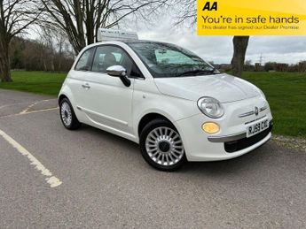 Fiat 500 1.2 Lounge Hatchback 3dr Petrol Manual Euro 5 (s/s) (69 bhp)