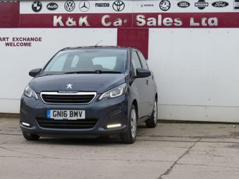 PEUGEOT 108 1.0 Active Hatchback 5dr Petrol 2 Tronic Euro 6 (68 ps)