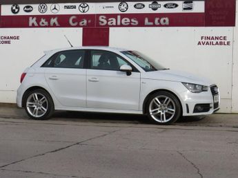 AUDI A1 1.4 TFSI S line Sportback 5dr Petrol S Tronic Euro 5 (s/s) (122 