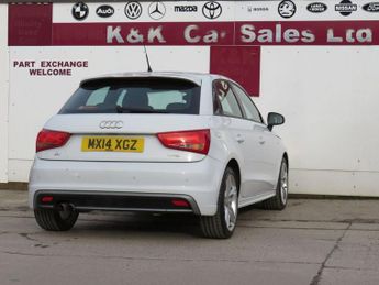 AUDI A1 1.4 TFSI S line Sportback 5dr Petrol S Tronic Euro 5 (s/s) (122 