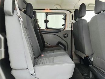 FORD TRANSIT CUSTOM 2.0 320 EcoBlue Limited Crew Van Double Cab 5dr Diesel Manual L1