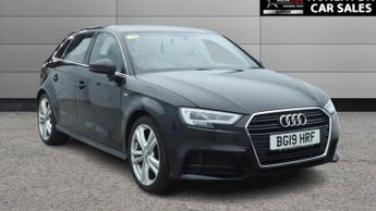 Audi A3 1.5 TFSI CoD 35 S line Sportback 5dr Petrol S Tronic Euro 6 (s/s