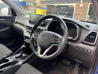 HYUNDAI TUCSON 1.6 T-GDi SE Nav SUV 5 Door Petrol Automatic Blue DCT Euro 6 1 F