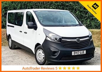Vauxhall Vivaro 1.6 CDTi 2900 BiTurbo Minibus 5dr Diesel Manual L2 H1 Euro 6 (s/