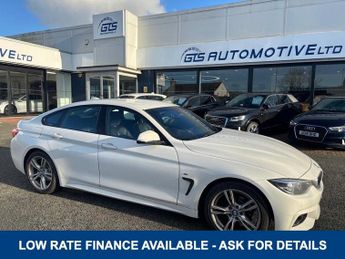 BMW 420 420i M-SPORT 185 BHP + SAT NAV + HEATED LEATHER