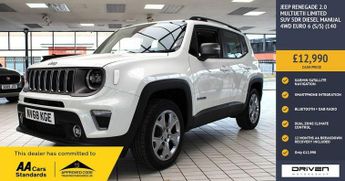 Jeep Renegade 2.0 MultiJetII Limited SUV 5dr Diesel Manual 4WD Euro 6 (s/s) (1