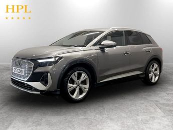 AUDI Q4 E-TRON 50 S line SUV 5dr Electric Auto quattro 82kWh (299 ps)
