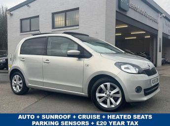 SKODA CITIGO 1.0 MPI Elegance Hatchback 5dr Petrol ASG Euro 5 (75 ps)