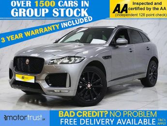Jaguar F-Pace 2.0 D180 Chequered Flag SUV 5dr Diesel Auto AWD Euro 6 (s/s) (18