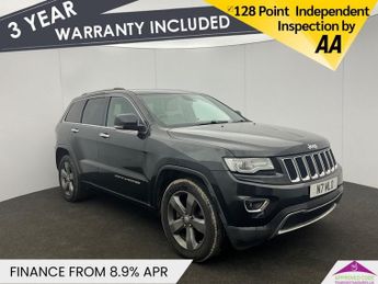JEEP GRAND CHEROKEE 3.0 V6 CRD Limited SUV 5dr Diesel Auto 4WD Euro 5 (247 bhp)