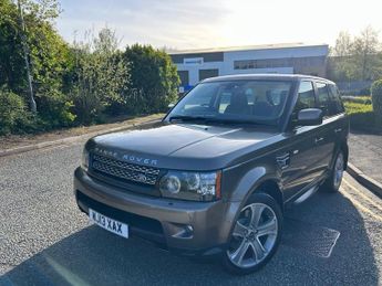 LAND ROVER RANGE ROVER SPORT 3.0 SD V6 HSE Black SUV 5dr Diesel Auto 4WD Euro 5 (255 bhp)-1 O