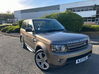 LAND ROVER RANGE ROVER SPORT 3.0 SD V6 HSE Black SUV 5dr Diesel Auto 4WD Euro 5 (255 bhp)-1 O