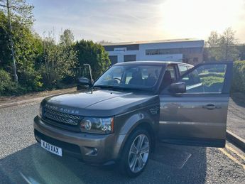 LAND ROVER RANGE ROVER SPORT 3.0 SD V6 HSE Black SUV 5dr Diesel Auto 4WD Euro 5 (255 bhp)-1 O