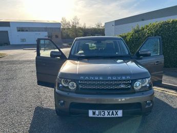 LAND ROVER RANGE ROVER SPORT 3.0 SD V6 HSE Black SUV 5dr Diesel Auto 4WD Euro 5 (255 bhp)-1 O