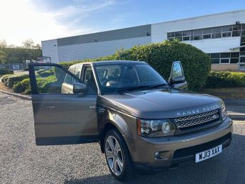 LAND ROVER RANGE ROVER SPORT 3.0 SD V6 HSE Black SUV 5dr Diesel Auto 4WD Euro 5 (255 bhp)-1 O