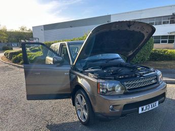 LAND ROVER RANGE ROVER SPORT 3.0 SD V6 HSE Black SUV 5dr Diesel Auto 4WD Euro 5 (255 bhp)-1 O